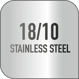 Tefal YS22Q25 6 L Nero, Acciaio inox, Pentola accaio/Nero, 6 L, Ceramica, Gas, Alogena, Induzione, Piastra sigillata, Nero, Acciaio inox, 22 cm, Acciaio inox, 6 persona(e)