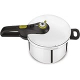 Tefal YS22Q25 6 L Nero, Acciaio inox, Pentola accaio/Nero, 6 L, Ceramica, Gas, Alogena, Induzione, Piastra sigillata, Nero, Acciaio inox, 22 cm, Acciaio inox, 6 persona(e)