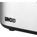 Unold 38610 Pentolino per uova 3 uovo/uova 210 W Acciaio inossidabile argento/trasparente, 202 mm, 84 mm, 134 mm, 500 g, 220-240 V, 50 - 60 Hz