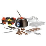 Unold 48667 chocolate makers 0,25 L Cioccolatiera, Fonduta marrone/Argento, Cioccolatiera, 0,25 L, Marrone, Argento, Plastica, 115 °C, 0,75 m