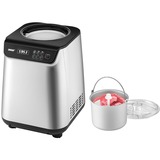 Unold 48825 macchina per gelato Gelatiera compressore 1,2 L 135 W Nero, Argento argento/Nero, Gelatiera compressore, 1,2 L, 30 min, 1 ciotole, LCD, Plastica