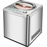 Unold 48872 macchina per gelato Gelatiera compressore 2 L 180 W Acciaio inox acciaio inox satinato, Gelatiera compressore, 2 L, 1 ciotole, Acciaio inox, 30 min, LCD