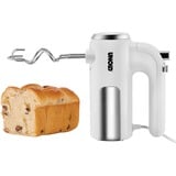 Unold 78710 sbattitore Sbattitore manuale 450 W Cromo, Bianco, Mixer manuale bianco/in acciaio inox, Sbattitore manuale, Cromo, Bianco, Sbattitura, Impasto, Miscelatura, 1,15 m, Plastica, Acciaio inox, 450 W