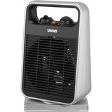 Unold 86116 stufetta elettrica Stufetta con elettroventola Nero, Argento 2000 W, Termoventilatore argento/Nero, Stufetta con elettroventola, 75°, Pavimento, Nero, Argento, Manopola, 2000 W