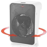 Unold 86450 stufetta elettrica Interno Grigio, Bianco 2000 W Riscaldatore ambiente elettrico con ventilatore bianco/grigio, Riscaldatore ambiente elettrico con ventilatore, 70°, 2 h, 1,3 m, IP21, Interno