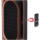 Unold 86535 stufetta elettrica Interno Nero, Marrone 1800 W Riscaldatore ambiente elettrico con ventilatore, Termoventilatore Nero/rame, Riscaldatore ambiente elettrico con ventilatore, Ceramica, 80°, 8 h, Interno, Pavimento