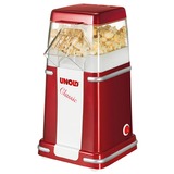 Unold Classic macchina per popcorn 900 W Rosso, Argento, Bianco rosso/Bianco, 900 W, 220 - 240 V, 50 - 60 Hz, 200 x 160 x 300 mm, 901 g