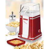 Unold Classic macchina per popcorn 900 W Rosso, Argento, Bianco rosso/Bianco, 900 W, 220 - 240 V, 50 - 60 Hz, 200 x 160 x 300 mm, 901 g