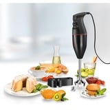 Unold M 100 D Frullatore ad immersione 120 W Nero, Frullatore a immersione Nero/Rosso, Frullatore ad immersione, 1,65 m, 120 W, Nero