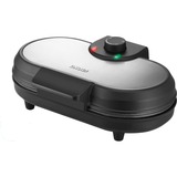 Unold PANCAKE MAKER American crepiera 2 crepe 1000 W Nero, Acciaio inossidabile, Pancakemaker acciaio inox satinato/Nero, 219 mm, 306 mm, 113 mm, 1,6 kg, 1000 W, 220 - 240 V