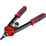 VIGOR Pistola di ribattino Nero/Rosso