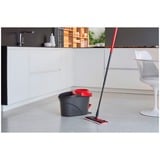 Vileda Mocio ULTRAMAX 2in1 TURBO set completo, Tergipavimento Nero/Rosso