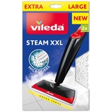Vileda Steam XXL Panni, Copertina di tergicristallo bianco, Panni, Bianco, Microfibra, 400 mm, 2 pz