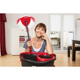 Vileda mop en steel Supermocio 3Action spazzolone Lana Rosso, Bianco, Tergipavimento Nero/Rosso, Laminato, Piastrelle, Legno, Lana, Rosso, Bianco