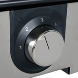 WMF 0415280011 Griglia di contatto accaio, Acciaio inox, Acciaio inox, Da tavolo, 280 x 500 mm, 280 x 500 mm, 4 gamba/gambe