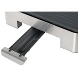 WMF 0415330011 Grill Rettangolare Elettrico Nero, Acciaio inox 2000 W, Griglia Nero/in acciaio inox, 2000 W, Grill, Elettrico, 270 x 410 mm, Rettangolare, Nero, Acciaio inox