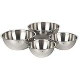 WMF 06.4570.9990 Insalatiera Set di ciotole Rotondo Acciaio inossidabile 4 pz, Chiave accaio, Set di ciotole, Rotondo, Acciaio inossidabile, Acciaio inossidabile, 4 pz