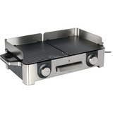 WMF Lono 04.1528.0011 barbecue per l'aperto e bistecchiera Grill Da tavolo Elettrico Acciaio inossidabile 2400 W accaio, 2400 W, Grill, Elettrico, 280 x 500 mm, Da tavolo, Acciaio inossidabile