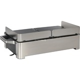 WMF Lono 04.1528.0011 barbecue per l'aperto e bistecchiera Grill Da tavolo Elettrico Acciaio inossidabile 2400 W accaio, 2400 W, Grill, Elettrico, 280 x 500 mm, Da tavolo, Acciaio inossidabile