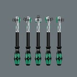 Wera 05003645001 chiave a tubo Set di chiavi a bussola 37 pezzo(i) Nero/Verde, Set di chiavi a bussola, 37 pezzo(i), Nero, Verde, CE, Manico della chiave a cricchetto