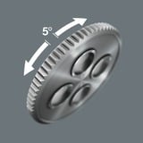 Wera 05003645001 chiave a tubo Set di chiavi a bussola 37 pezzo(i), Set di strumenti Nero/Verde, Set di chiavi a bussola, 37 pezzo(i), Nero, Verde, CE, Manico della chiave a cricchetto