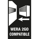 Wera 05004353001 valigetta porta attrezzi, Borsa Nero, 1 pezzo(i), 165 mm, 105 mm, 165 mm