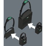 Wera 05004353001 valigetta porta attrezzi, Borsa Nero, 1 pezzo(i), 165 mm, 105 mm, 165 mm