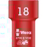 Wera 05004962001, chiave combinata   rosso/Giallo
