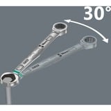 Wera 05020091001 chiave inglese combinata 8,10,11,12,13,14,15,16,17,18,19 mm, 1/4", Cromo, Acciaio al cromo-molibdeno, Cromo, Lucido