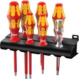 Wera 160 i/165 i/7 Kraftform Plus Set Cacciavite rosso/Giallo, Rosso/Giallo