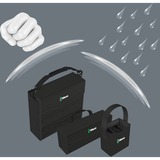 Wera 2go 2 Nero, Verde, Borsa Nero, Nero, Verde, Resistente all’acqua, 330 mm, 115 mm, 335 mm