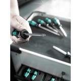 Wera 334/6 Kraftform Set, Cacciavite Nero/Verde, Nero/Verde