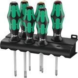 Wera 335/350/355/3 Set di cacciaviti Kraftform Plus, lungo, Cacciavite Nero/Verde, Verde
