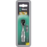 Wera 8001 A Zyklop Mini 1 Bit Adattatore per bussola 1 pezzo(i) Adattatore per bussola, 1 pezzo(i), Cromo, Forma a L, Acciaio al cromo-molibdeno, 1 pezzo(i)