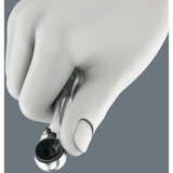 Wera 8001 A Zyklop Mini 1 Bit Adattatore per bussola 1 pezzo(i), Pistola Adattatore per bussola, 1 pezzo(i), Cromo, Forma a L, Acciaio al cromo-molibdeno, 1 pezzo(i)