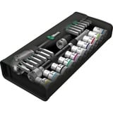 Wera 8006 SC 1 Set di chiavi a bussola, Set di strumenti Set di chiavi a bussola, Nero, Cromo, Verde, CE, Manico della chiave a cricchetto, 2 pezzo(i), 1/2"