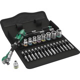 Wera 8100 SA 6 Set di chiavi a bussola, Set di strumenti Set di chiavi a bussola, Nero, Cromo, Verde, CE, Manico della chiave a cricchetto, 1 pezzo(i), 1/4"