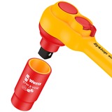 Wera 8100 SB VDE 1 Set di bussole 17 pezzo(i) rosso/Giallo, Set di bussole, 17 pezzo(i), Nero, Rosso, Manico della chiave a cricchetto, 1 pezzo(i), 3/8"