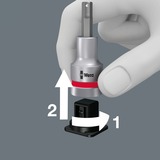Wera 8740 C HF Set di bussole, chiave combinata   Set di bussole, 1/2", Metrico, 9 testina/e, 4,5,6,7,8,10,12,14,17 mm, 1/2"
