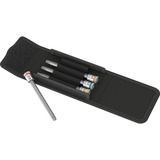 Wera 8767 A TORX HF 1 Set di bussole, chiave combinata   Nero/Argento, Set di bussole, 1/4", Metrico, 4 testina/e, 25,27,30,40 mm, 1/4"