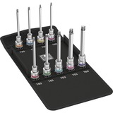 Wera 8767 C HF 3, Set di bit Chiave dinamometrica ad alette, T20,T25,T27,T30,T40,T45,T50,T55,T60, Metallico, Acciaio, CE, 1,27 cm