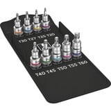 Wera 8767 C TORX HF 1 Set di bussole, chiave combinata   Set di bussole, 1/2", Metrico, 9 testina/e, 40,20,25,27,30,45,50,55,60 mm