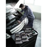 Wera 8767 C TORX HF 1 Set di bussole, chiave combinata   Set di bussole, 1/2", Metrico, 9 testina/e, 40,20,25,27,30,45,50,55,60 mm