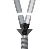 Wera 950/9 Hex-Plus 6 Chiave esagonale a L Metrico 9 pezzo(i), Cacciavite Nero, Chiave esagonale a L, Metrico, 9 pezzo(i), Acciaio inossidabile, Ossidante nero, 1.5,2,2.5,3,4,5,6,8,10 mm