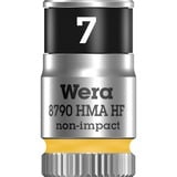 Wera Belt A 1 Set di bussole, chiave combinata   Nero, Set di bussole, 1/4", Metrico, 9 testina/e, 4,4.5,5,5.5,6,7,8,10,13 mm, 1/4"