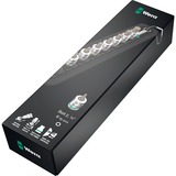 Wera Belt A 2 Set di bussole Nero/Argento, Set di bussole, 1/4", Metrico, 8 testina/e, 3,4,5,6,7,8 mm, 1/4"