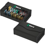 Wera Bit-Safe 61 Universal 1 Set di bussole Nero/Verde, Set di bussole, 1/4", Metrico, 61 testina/e, PH1,PH2,PH3,PZ1,PZ2,PZ3, 2,5 cm