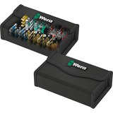 Wera Bit-Safe 61 Universal 1 Set di bussole, Set di bit Nero/Verde, Set di bussole, 1/4", Metrico, 61 testina/e, PH1,PH2,PH3,PZ1,PZ2,PZ3, 2,5 cm