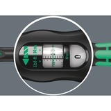 Wera Click-Torque A 5 Nm, Chiave dinamometrica Nero/Verde, Chiavi dinamometriche, Nm, Meccanico, 1/4", 2,5 - 25 Nm, Nero/Verde