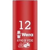 Wera Inserto chiave a bussola Zyklop VDE, 12mm, 3/8", chiave combinata   rosso/Giallo